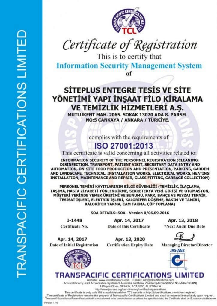 ISO 27001 2013