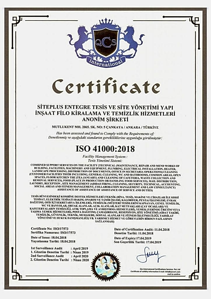 ISO 41000 2018