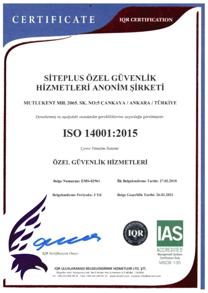 ISO 14001 2015